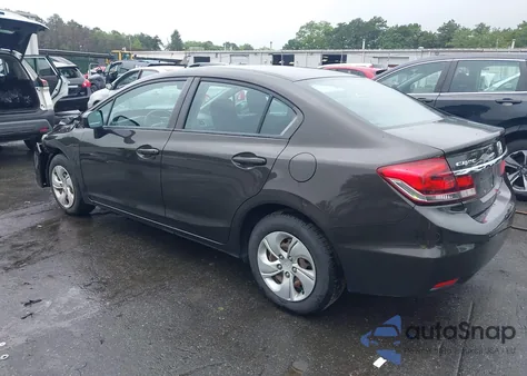 2014 Honda Civic Lx from USA, damaged, VIN 2HGFB2F5XEH533755